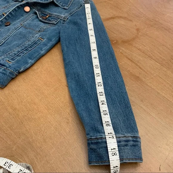 Old Navy Kids Trucker Denim Jean Jacket * Med/8 - Picture 3 of 11